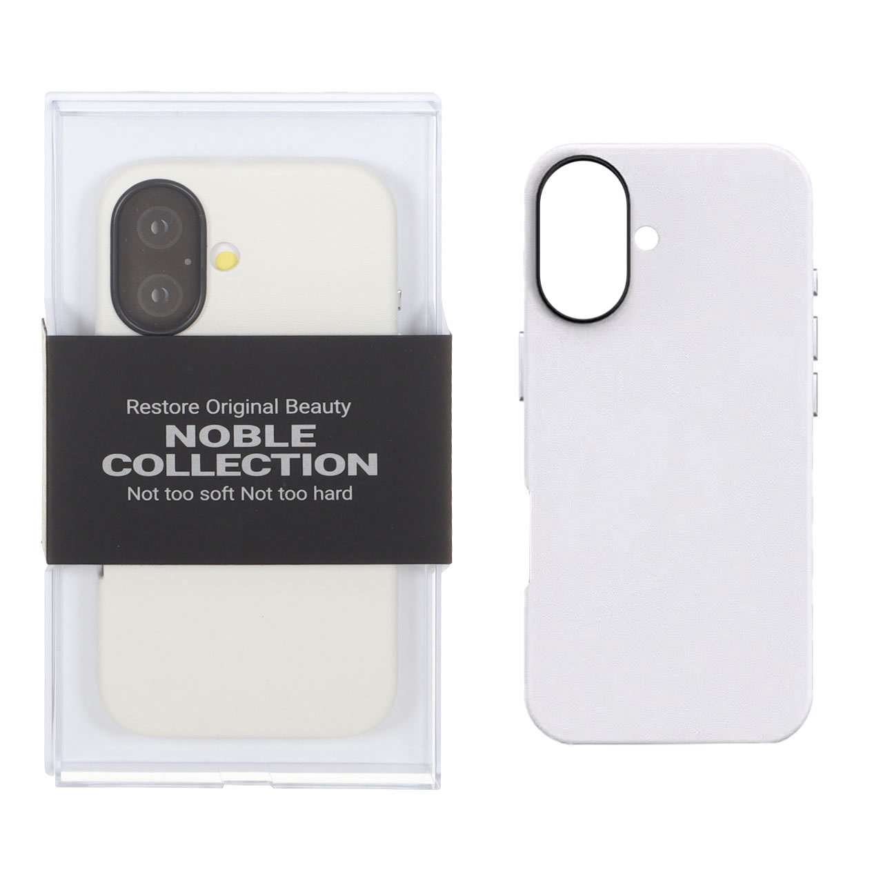 قاب Original KDoo Noble مدل Apple iPhone 16 - سفید (پک دار) - NTC